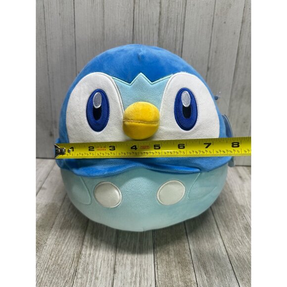 Original Squishmallow Pokémon Piplup 2023 Nintendo Game Freak Plush 10" Tall - Picture 8 of 9